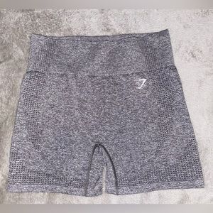 Gymshark Vital Seamless Shorts - Smokey Grey Marl - Extra Large